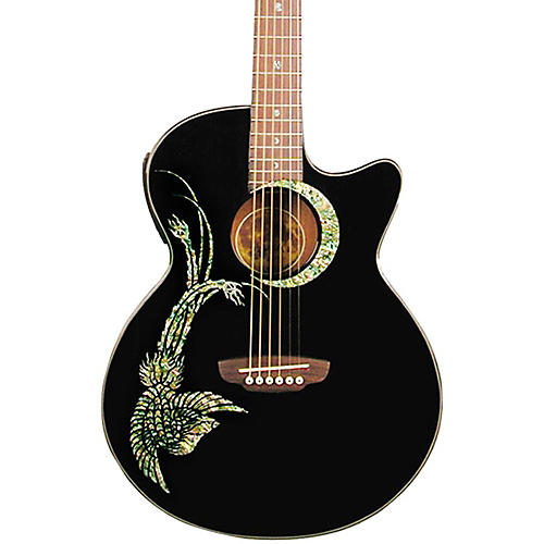 Luna Fauna Phoenix Folk Style Cutaway Acoustic-Electric Guitar Condition 2 - Blemished  197881131708