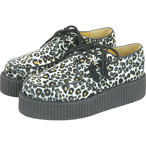 Faux Fur D-Ring Creepers