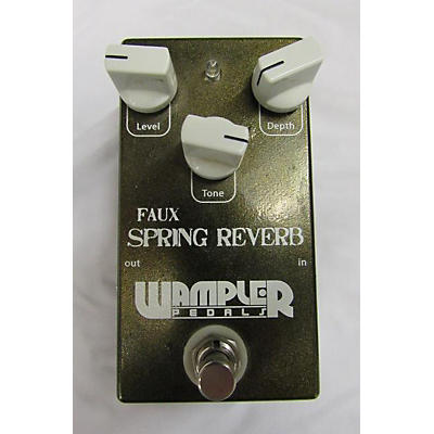 Wampler Faux Spring Reverb Effect Pedal