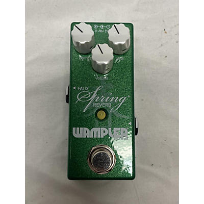 Wampler Faux Spring Reverb Effect Pedal