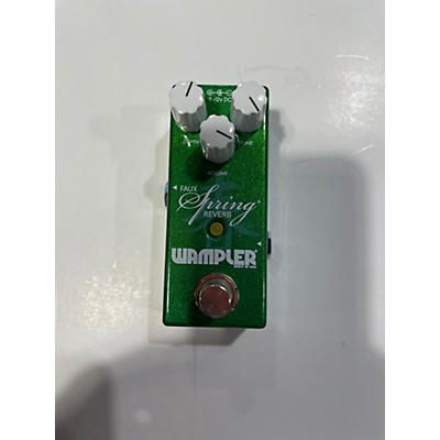 Wampler Faux Spring Reverb Effect Pedal