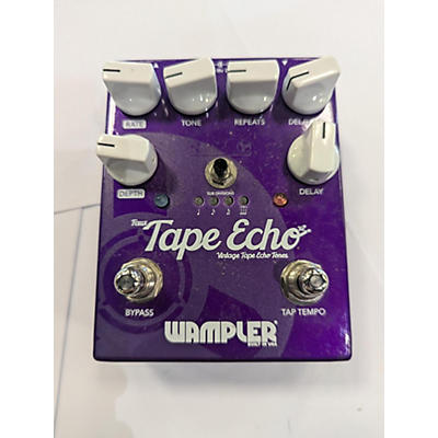 Wampler Faux Tape Echo Delay Effect Pedal