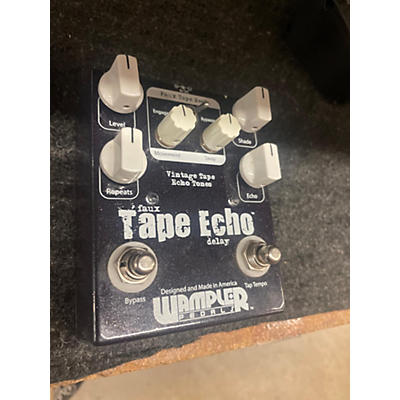 Wampler Faux Tape Echo Delay Effect Pedal