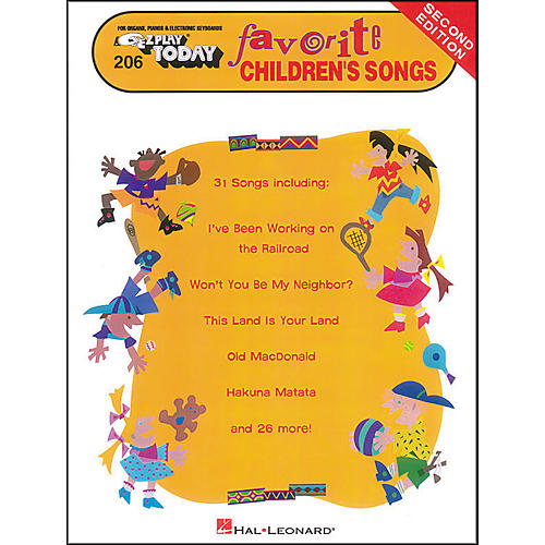Favorite Children's Songs Second Edition E-Z Play 206