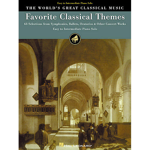 Hal Leonard Favorite Classical Themes World's Greatest Classical Music Series (Intermediate)