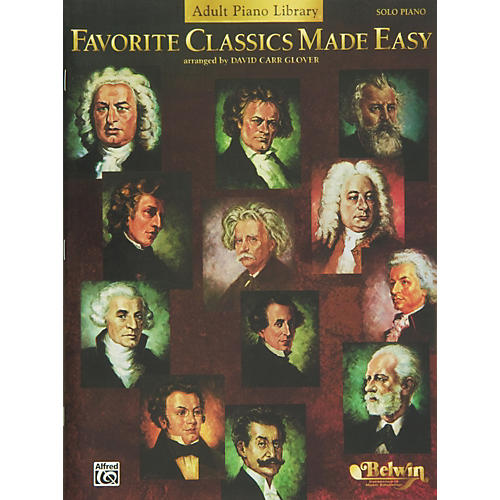 Alfred Favorite Classics Made Easy (Adult Piano Library) Book