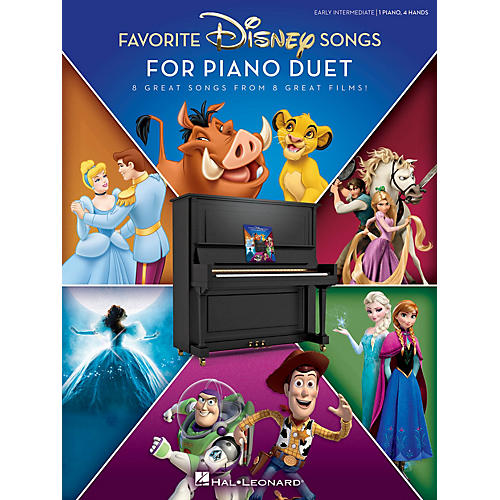 Hal Leonard Favorite Disney Songs for Piano Duet 1 Piano, 4 Hands / Early Intermediate