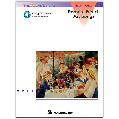 Favorite French Art Songs for High Voice (Book/Online Audio)