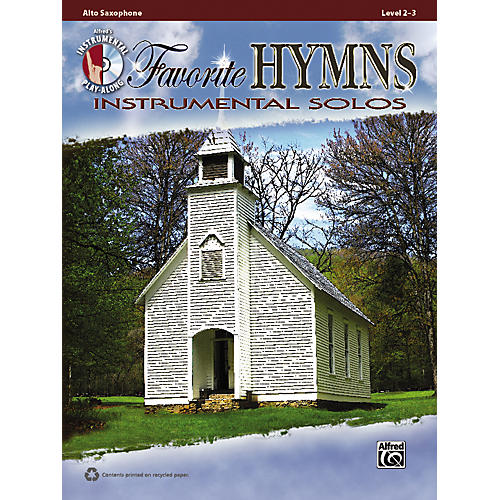 Favorite Hymns Instrumental Solos Alto Sax Book & CD