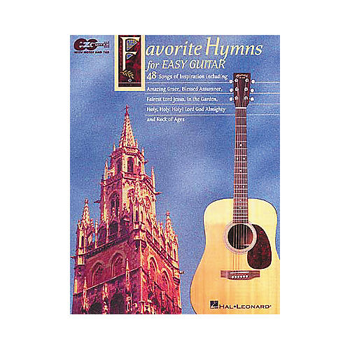 Hal Leonard Favorite Hymns for Easy Guitar Tab Book