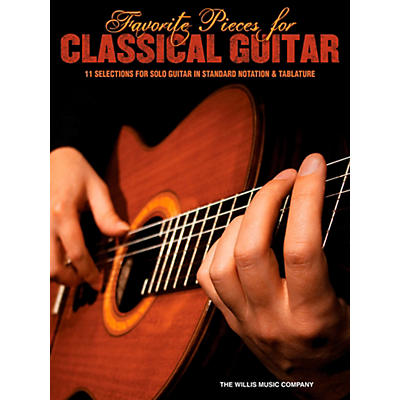Hal Leonard Favorite Pieces For Classical Guitar  Solo Guitar with Tab