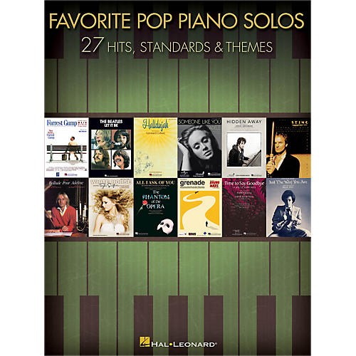 Hal Leonard Favorite Pop Piano Solos songbook