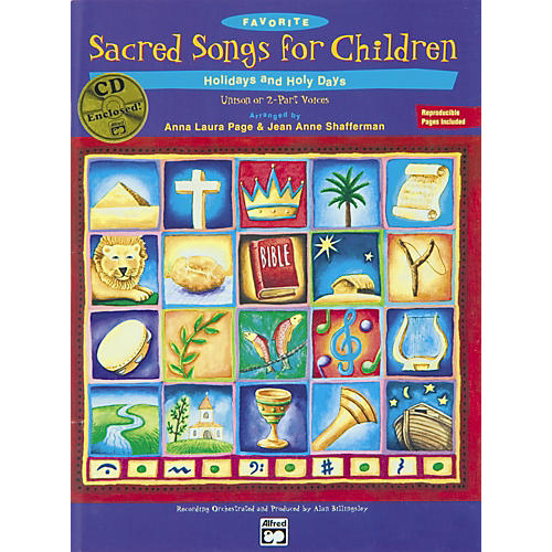 Alfred Favorite Sacred Songs for Children, Holidays and Holy Days - 2 of 3 Songbook