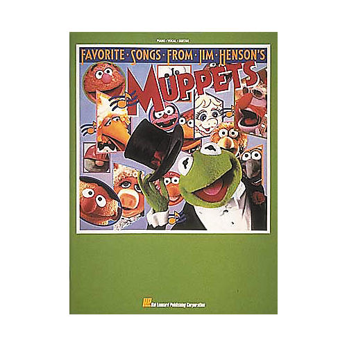 Favorite Songs From Jim Henson's Muppets Piano/Vocal/Guitar Songbook