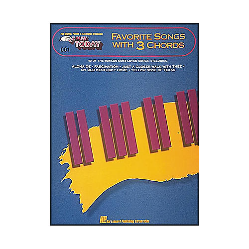 Hal Leonard Favorite Songs with 3 Chords E-Z Play 1