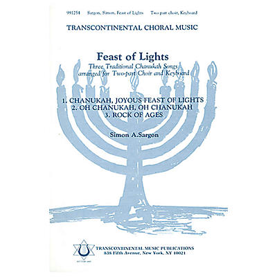 Transcontinental Music Feast Of Lights 2-Part arranged by Simon Sargon