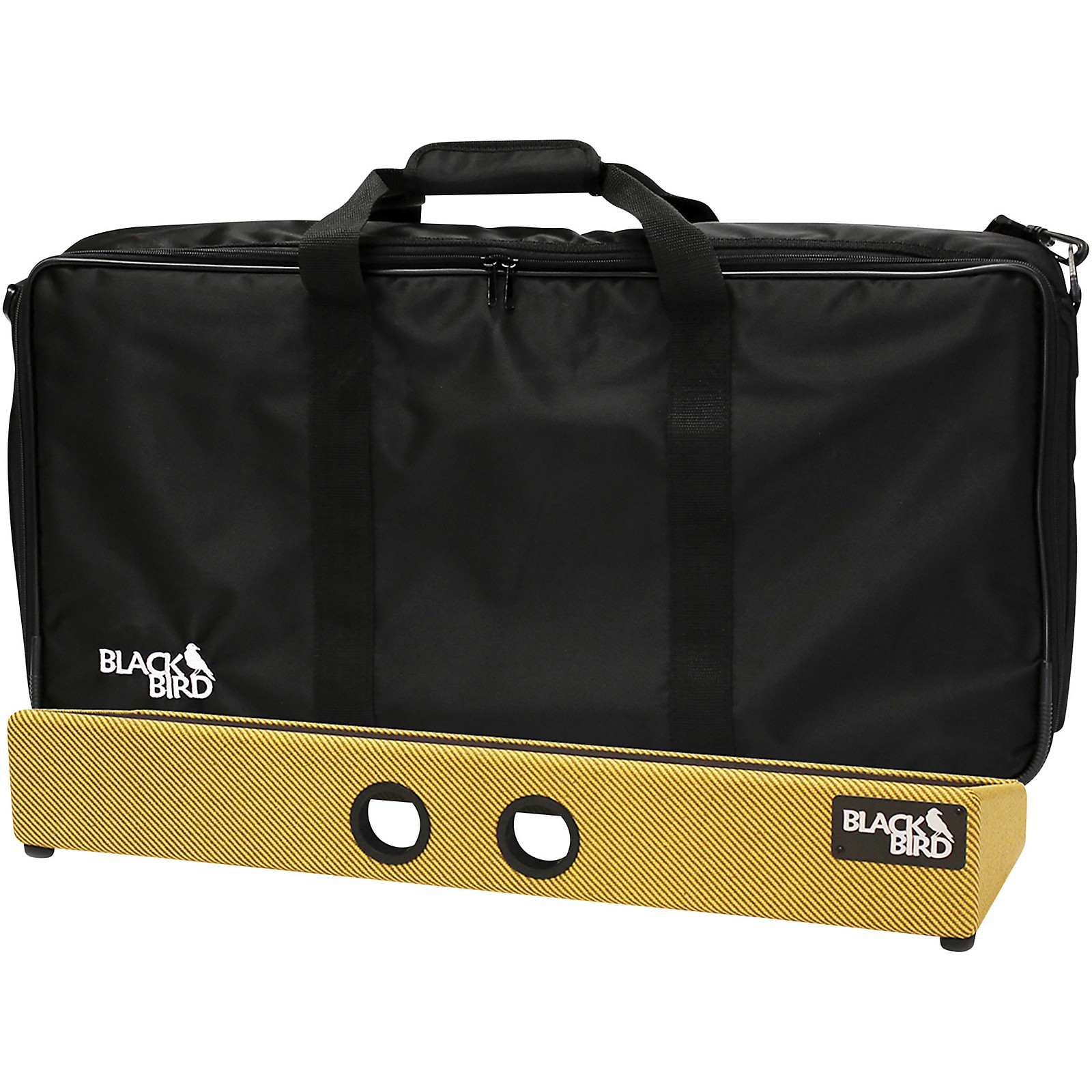 Blackbird Pedalboards Feather Pedalboard XL and Gig Bag Tweed Tolex