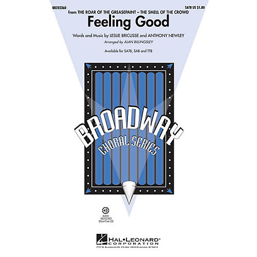 Hal Leonard Feeling Good SAB by Michael Bublé Arranged by Alan Billingsley