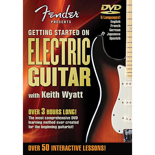 Fender DVD Package - Getting Started On Electric Guitar