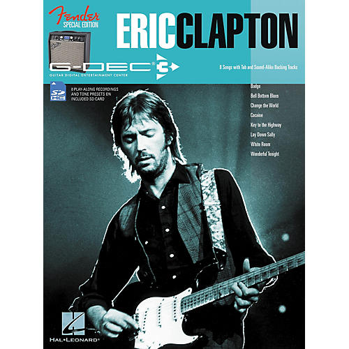 Fender G-Dec Eric Clapton Play-Along Guitar Songbook/SD Card