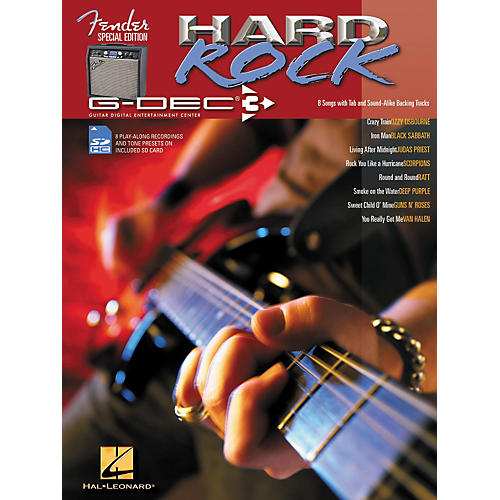 Fender G-Dec Hard Rock Guitar Play-Along Songbook/SD Card