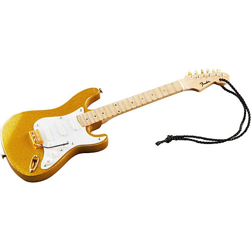 Fender Gold '50s Strat 6-Inch Holiday Ornament