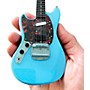 Axe Heaven Fender Mustang Sonic Blue Miniature Guitar Replica Collectible