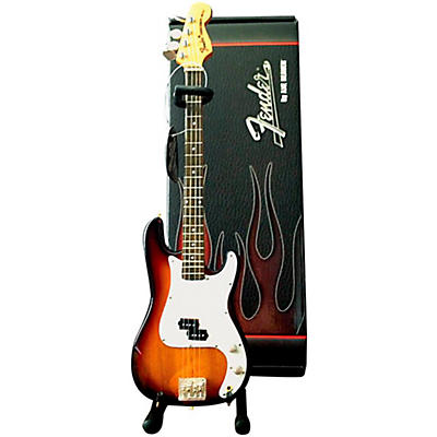 Axe Heaven Fender Precision Bass Sunburst Miniature Guitar Replica Collectible