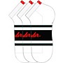 Perri's Fender Retro Stripe Liner Socks White/Black/Red