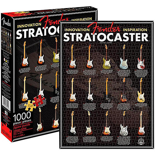 Fender Stratocaster 1000-Piece Jigsaw Puzzle