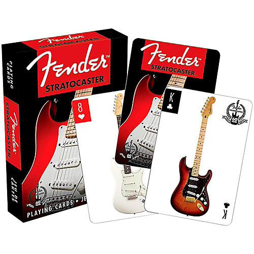 Fender Stratocaster 60th Anniversary Playing Card Set