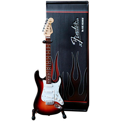 Axe Heaven Fender Stratocaster Sunburst Miniature Guitar Replica Collectible