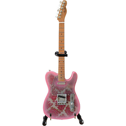 Axe Heaven Fender Telecaster - Pink Paisley Mini Guitar