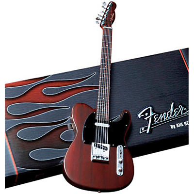 Axe Heaven Fender Telecaster Rosewood Miniature Guitar Replica Collectible