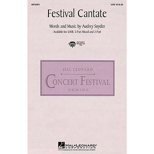 Hal Leonard Festival Cantate ShowTrax CD Composed by Audrey Snyder