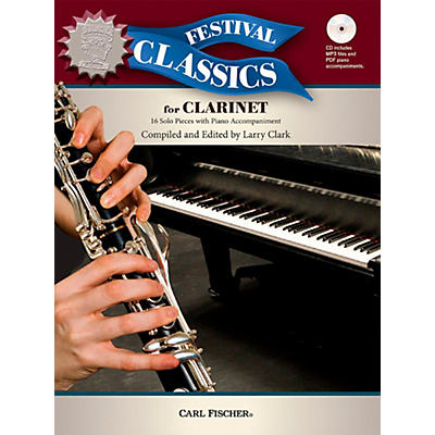 Carl Fischer Festival Classics for Clarinet Book