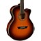 Festival EA14A Spruce Top Acoustic Cutaway Electric Guitar With 4-Band EQ Level 1 Tobacco Sunburst