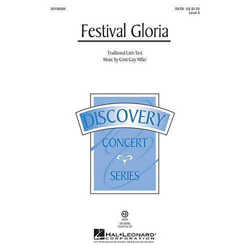 Hal Leonard Festival Gloria (Discovery Level 2) VoiceTrax CD Composed by Cristi Cary Miller