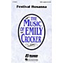 Hal Leonard Festival Hosanna SATB a cappella composed by Emily Crocker