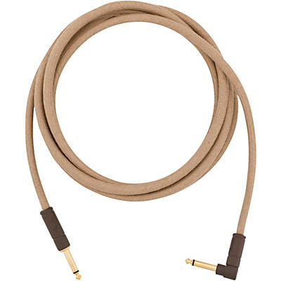 Fender Festival Pure Hemp Straight to Angle Instrument Cable