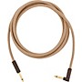 Fender Festival Pure Hemp Straight to Angle Instrument Cable 10 ft. Natural