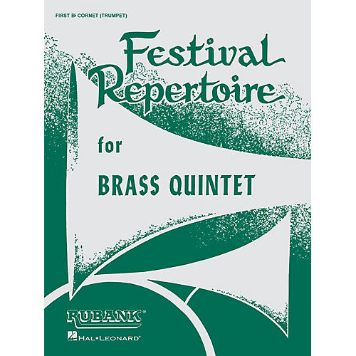Rubank Publications Festival Repertoire for Brass Quintet (5th Part - Bass/Tuba (B.C.)) Ensemble Collection Series