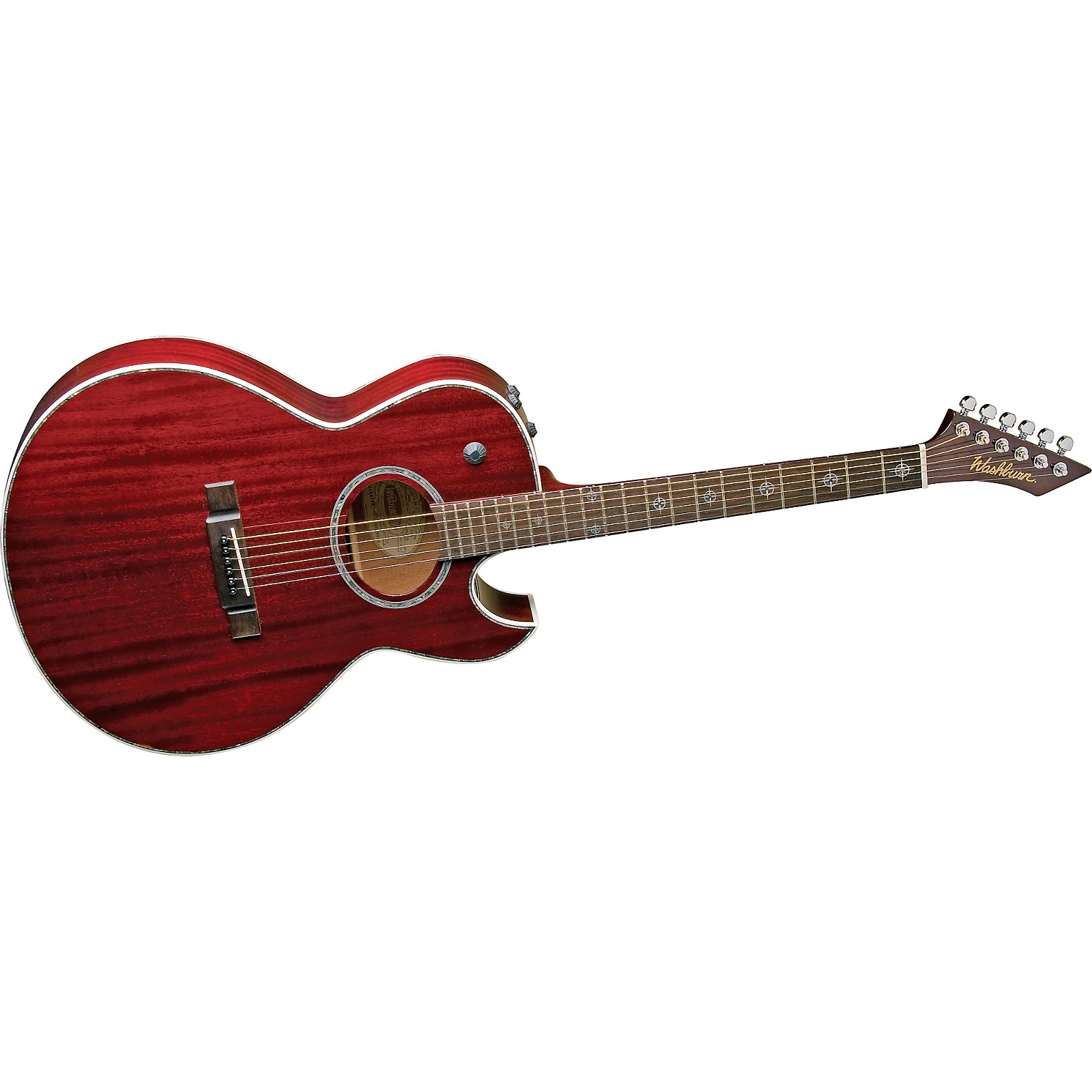 Washburn Festival Series EA21HM Cutaway AcousticElectric Guitar