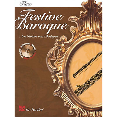 De Haske Music Festive Baroque (Trombone) De Haske Play-Along Book Series