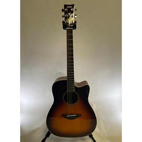 Yamaha Fgcta Acoustic Electric Guitar Sunburst