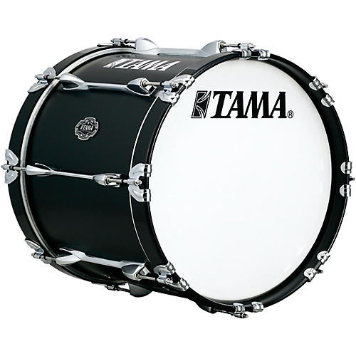 Tama Marching Fieldstar Marching Bass Drum, Satin Black 20 x 14 in.