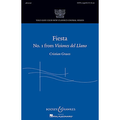 Boosey and Hawkes Fiesta SATB a cappella composed by Cristian Grases
