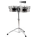 Gon Bops Fiesta Series Timbale Set 13 and 14 in. Chrome13 and 14 in. Chrome