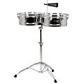 Gon Bops Fiesta Series Timbale Set 13 and 14 in. Chrome14 in./15 in. Chrome