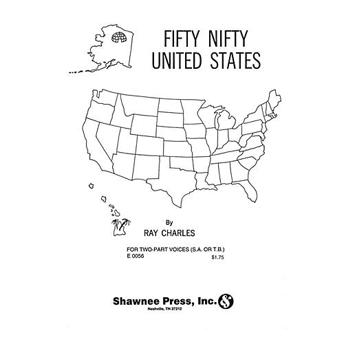 Shawnee Press Fifty Nifty United States SATB composed by Ray Charles